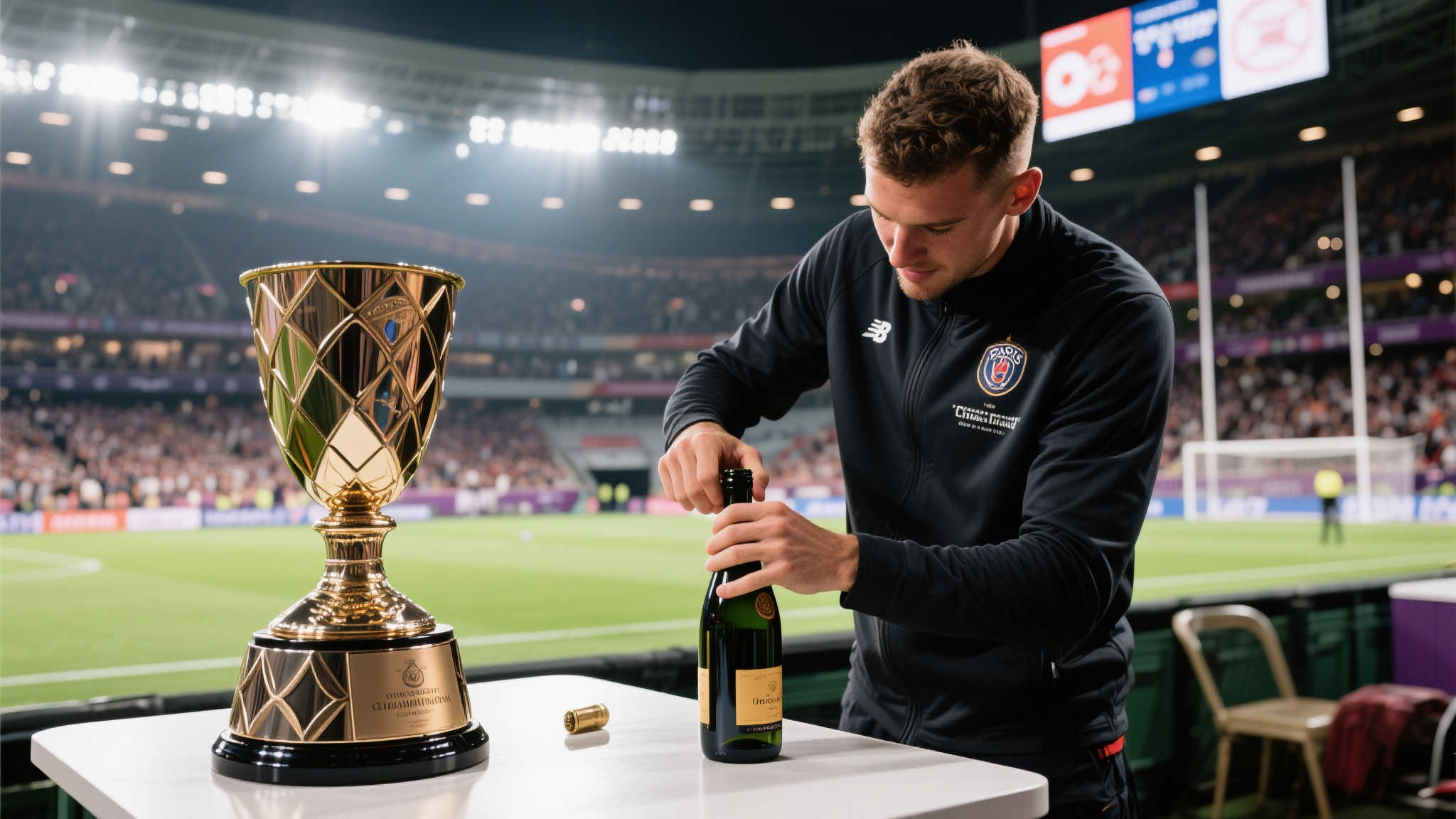 哈滕:感谢卡鲁索教我们开香槟,原来我们都不会 哈滕:感谢卡鲁索教我们开香槟,原来我们都不会